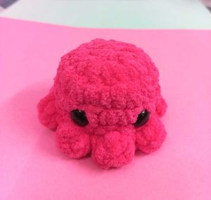 Handmade Crochet Baby Octopus Desk Buddy
