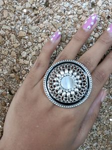 Adjustable Oxidised Ring