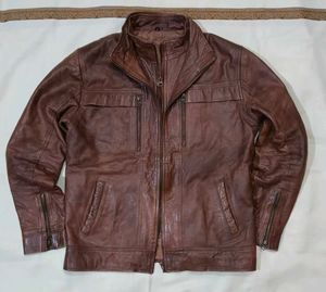 Vintage Leather Jacket In Discounted Price