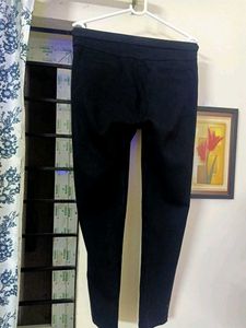 Women&#39;s SPYKAR Stretchable Black Trouser