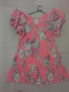 Floral Print Party Dress