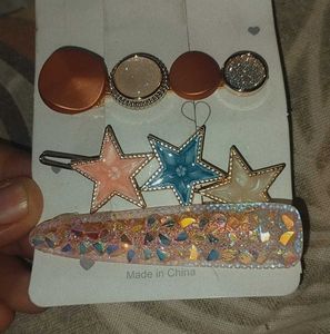 Cute Hair Clip Set Of 3