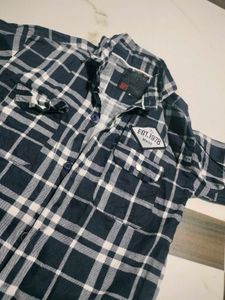 Light Grey Jeans Shirt
