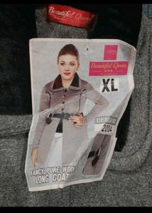 Stylish Grey Winter Coat