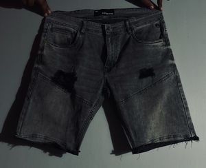 G-Star Raw Distressed Denim Shorts