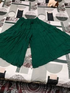 Green Palazzo Pants