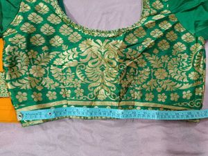 Chiffon Mustard Yellow Saree With Zari Border