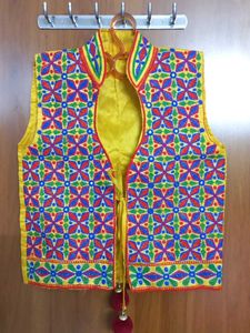 Full Phulkari Embroidered Vest