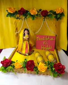 Haldi Decoration Tray