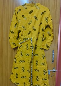 Mustard Kurta