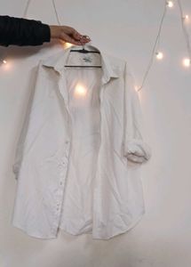 White Button-Down Shirt