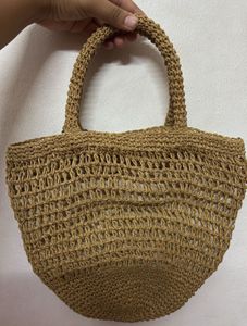 Mango Woven Straw Bag