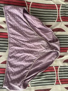 Lavender Polka Dot Panties