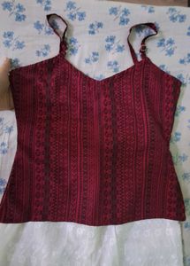 Palazzo And Pink Top