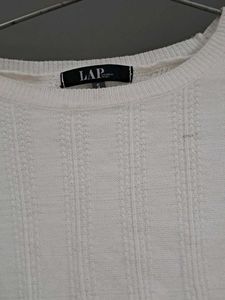 Elegant White Long Sleeve Top