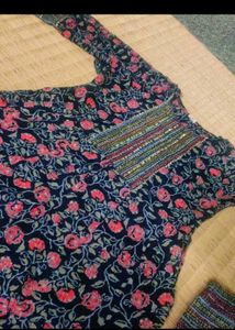 Floral Kurta and duppta
