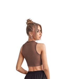 Butterfly Graphic Crop Tank Top