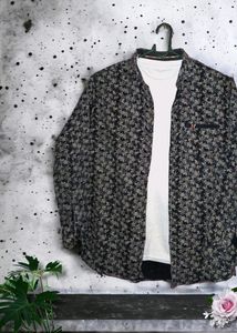 Partywear Black Casual Shirt