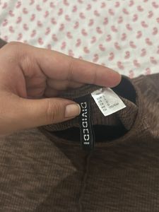 Coffee brown H&amp;M top