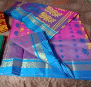 Cotton Jamdani Saree