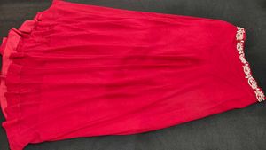 Skirt Blouse And Shrug ( 3 Piece)