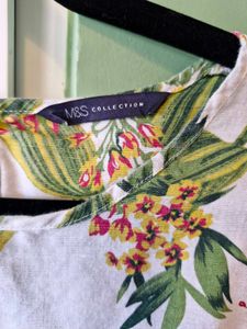 M&amp;S Floral Lace Top
