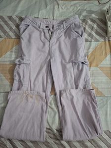 Lavender Cargo Pants