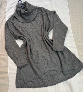 🎁Buy1 Get1 Free Gray Turtleneck Sweater A