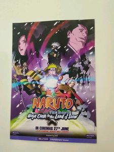 Naruto The Movie Poster