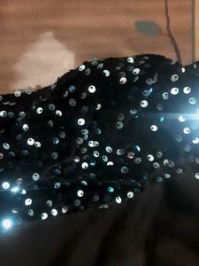Sequin Sleeve Top