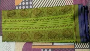 Elegant Beautiful Self Woven Cotton Silk Saree