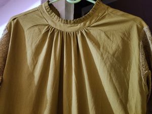 Kurta With Flared Hands