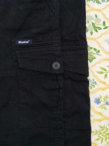 Vintage Black Cargo Pants