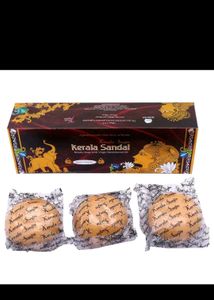 🪔 Kerala Sandal Soap - 3 Pack of Pure Luxury!