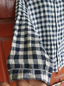 Checked Shirt Nighty