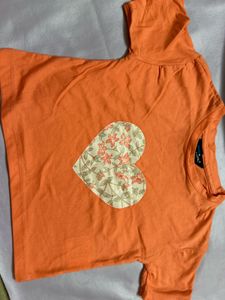 Combo Of Textured Ruffle Tee