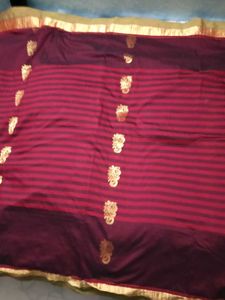 Embellished CottonSilkSaree With Patterned Blous