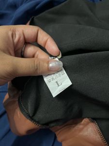 Brown High Waist Faux Leather Leggings pant