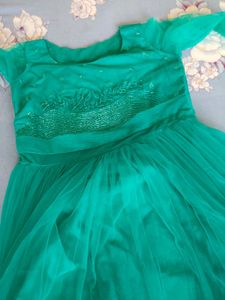 sea green gown