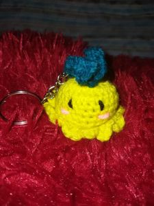 Mini Fruity Octopus  Keychain