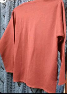 Elegant Maroon Cardigan