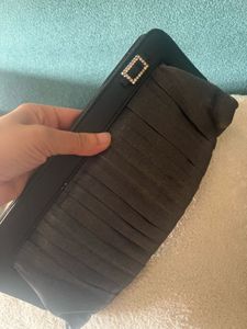 Elegant Grey Clutch