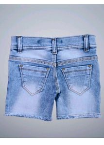 Blue Denim Shorts for girls