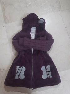 Kids Furry Rabbit Jacket