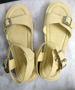 Platform Neon Sandals