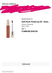 RARE BEAUTY TINTED LIP OIL