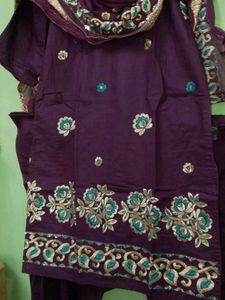 Elegant Purple Salwar Suit💜 New