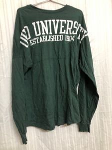League Green Long Sleeve T Shirt