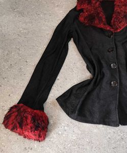 Black And Red Vampire Coded Fur Pinteresty Shirt