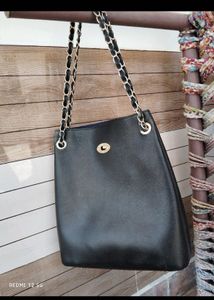 Beige Handbag